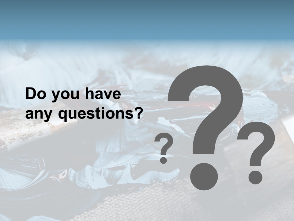 Colorful Artistic Abstract PowerPoint Template