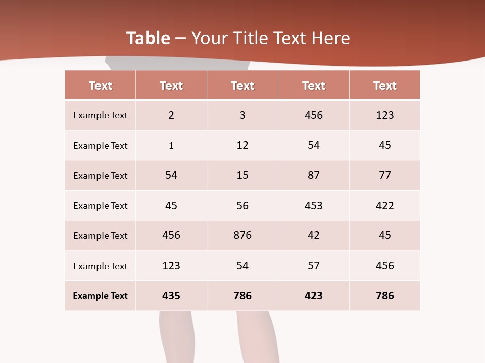 Residence Fire Architecture PowerPoint Template