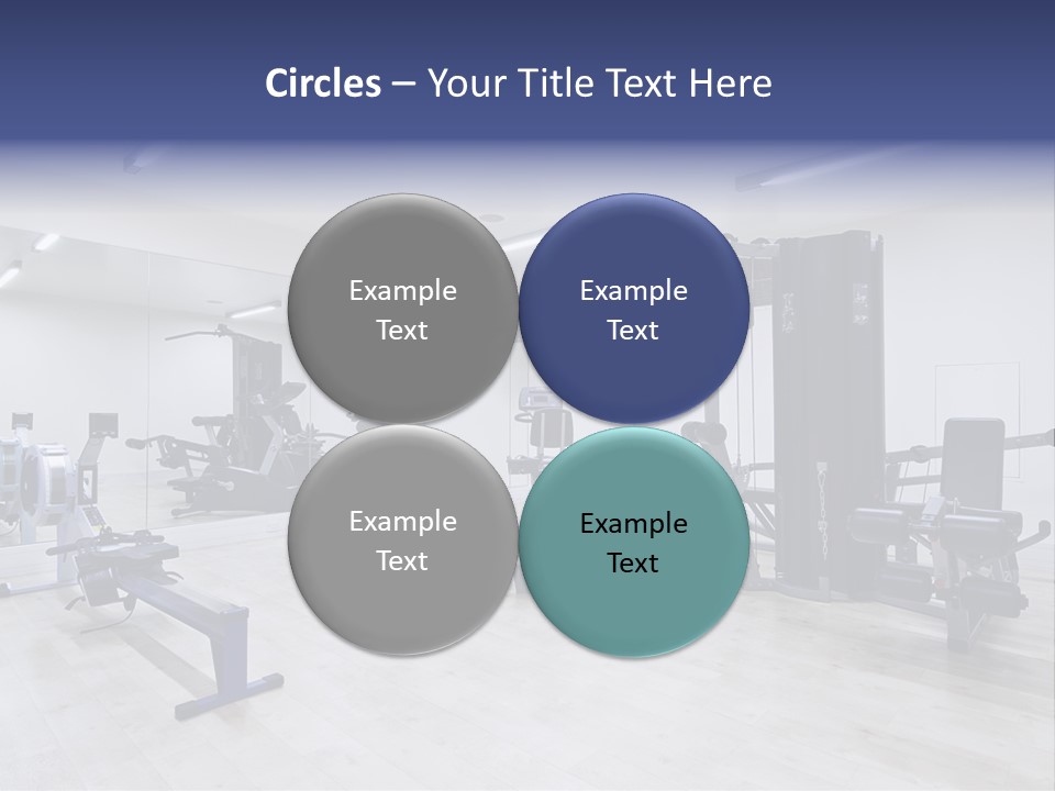 Speaker Fitness Light PowerPoint Template