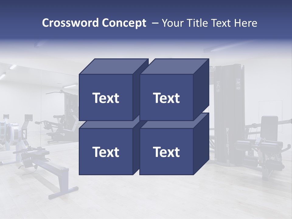 Speaker Fitness Light PowerPoint Template