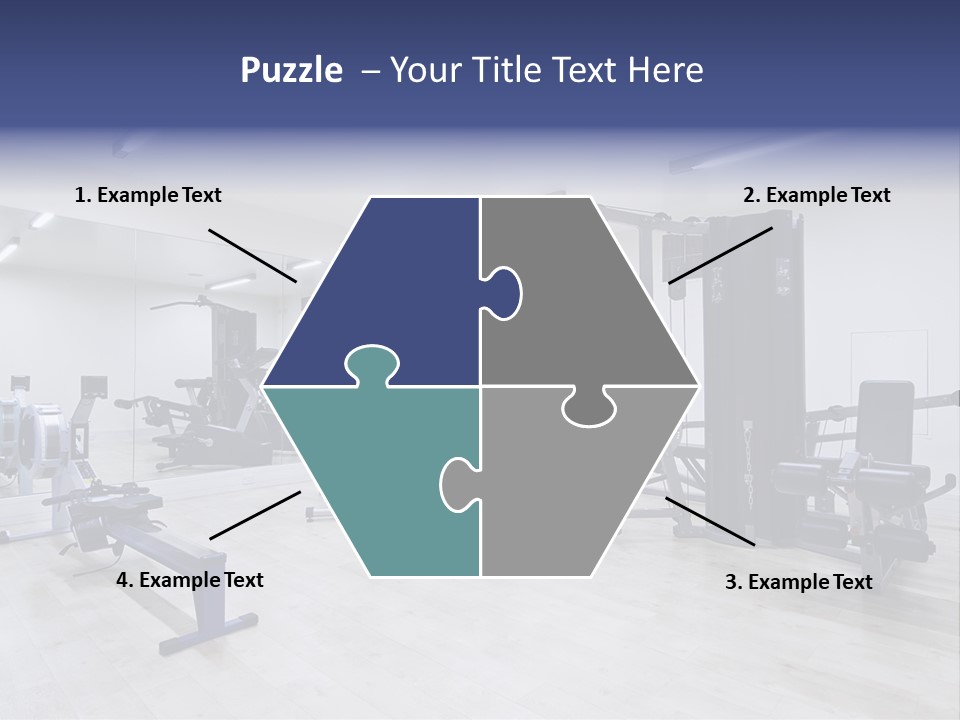 Speaker Fitness Light PowerPoint Template