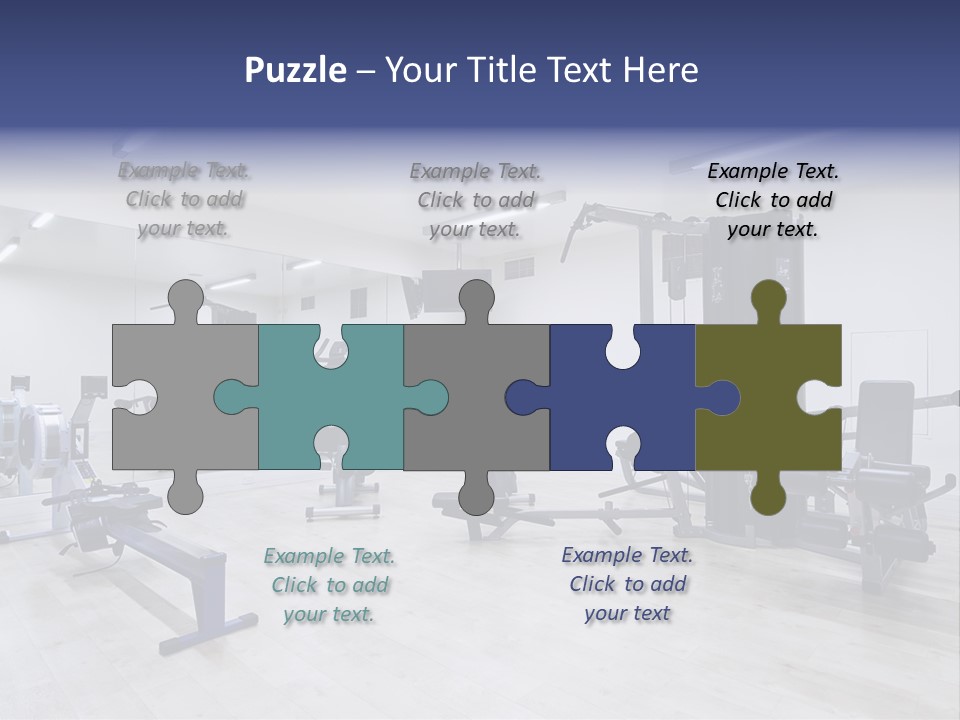 Speaker Fitness Light PowerPoint Template