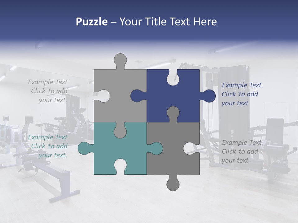 Speaker Fitness Light PowerPoint Template