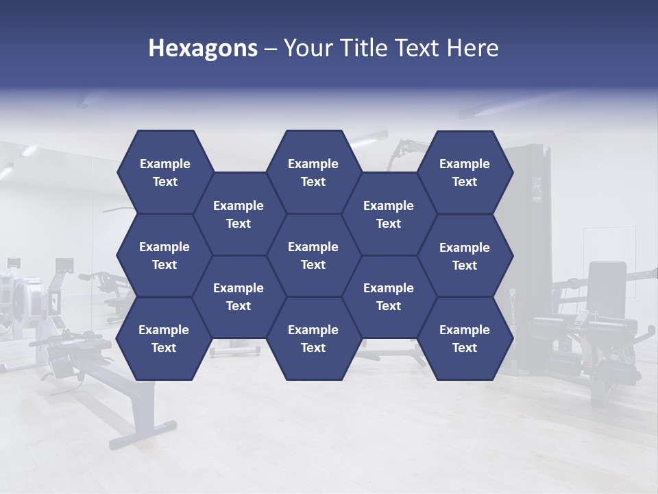 Speaker Fitness Light PowerPoint Template