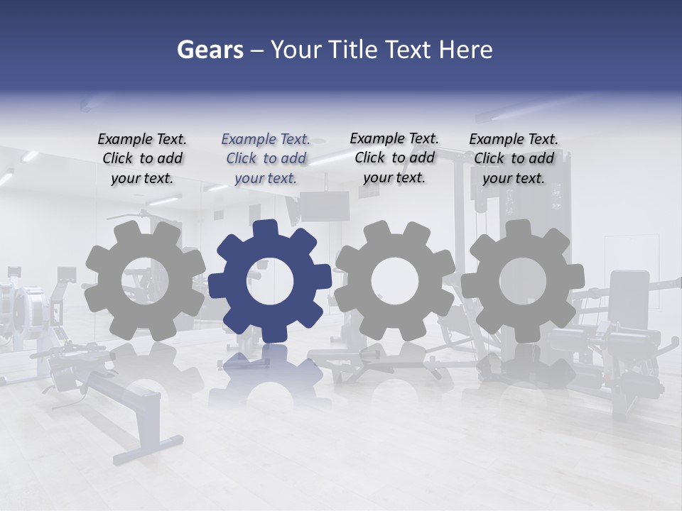 Speaker Fitness Light PowerPoint Template