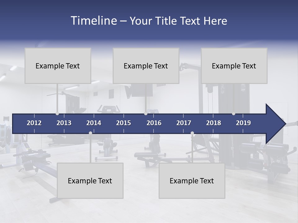 Speaker Fitness Light PowerPoint Template