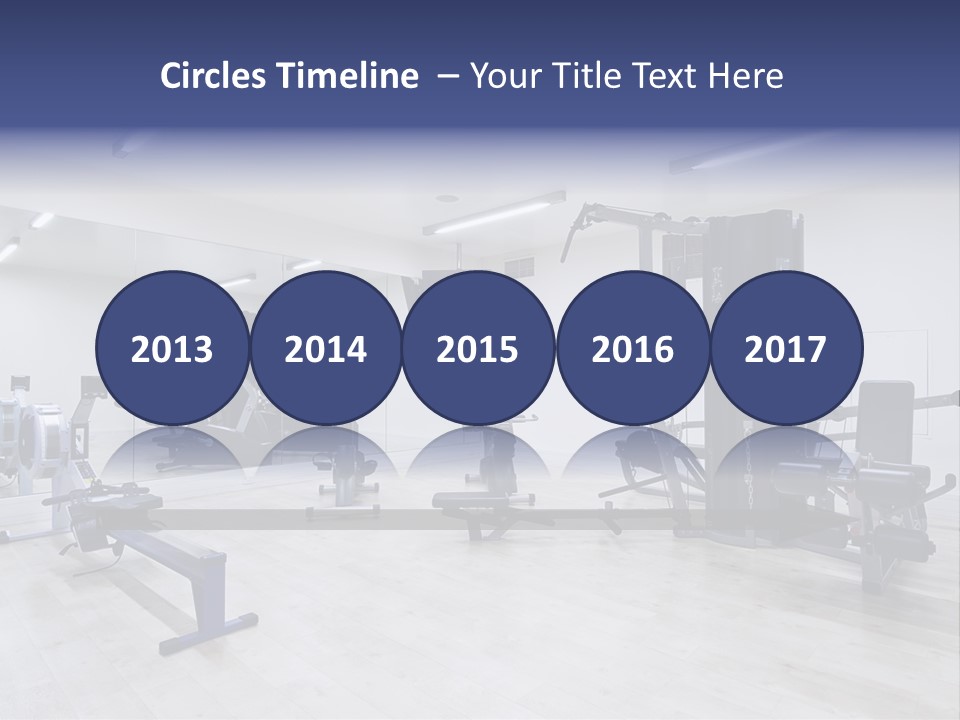 Speaker Fitness Light PowerPoint Template