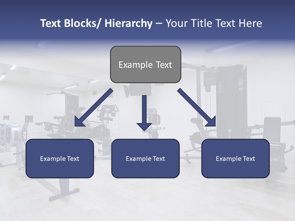 Speaker Fitness Light PowerPoint Template