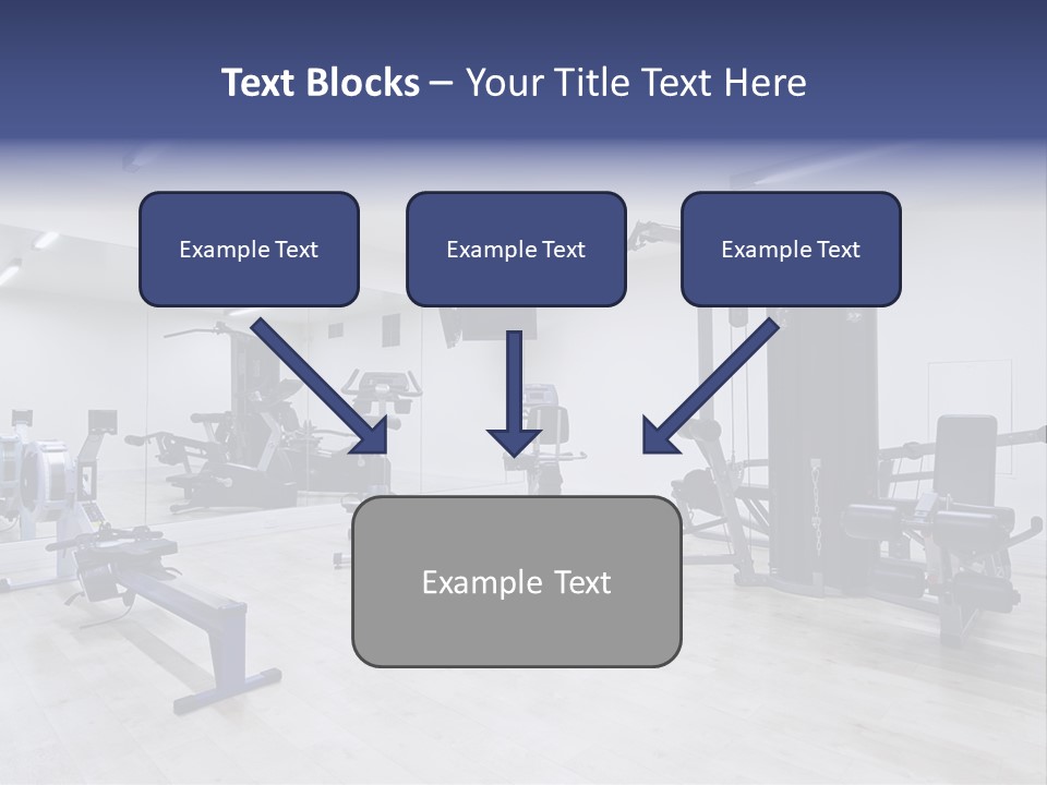 Speaker Fitness Light PowerPoint Template