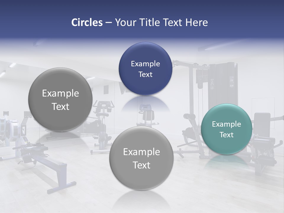 Speaker Fitness Light PowerPoint Template