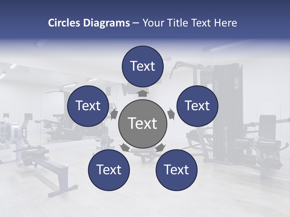 Speaker Fitness Light PowerPoint Template