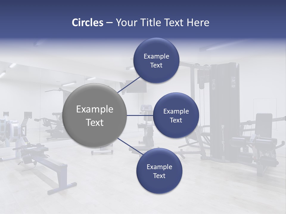 Speaker Fitness Light PowerPoint Template