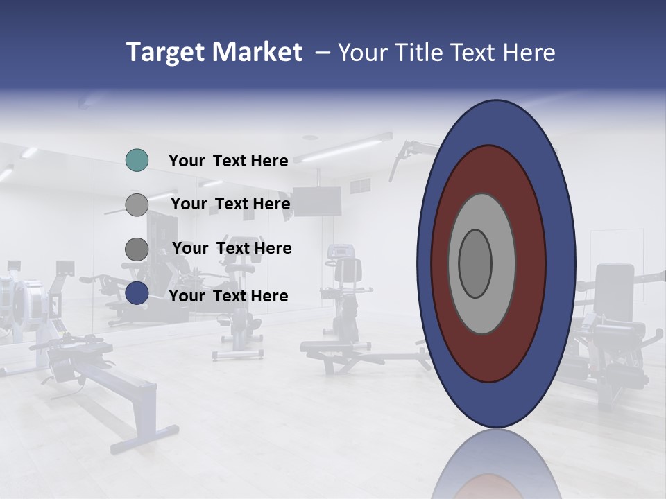 Speaker Fitness Light PowerPoint Template