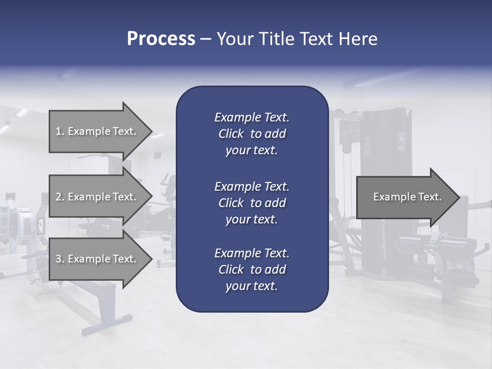 Speaker Fitness Light PowerPoint Template
