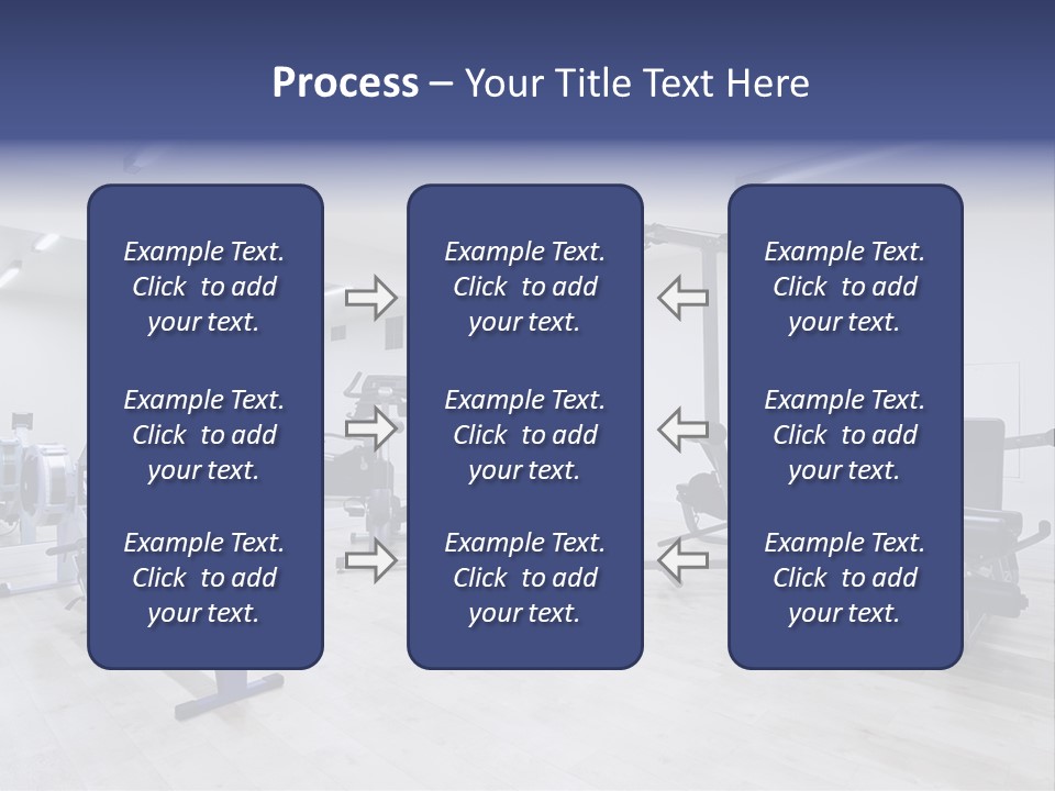 Speaker Fitness Light PowerPoint Template