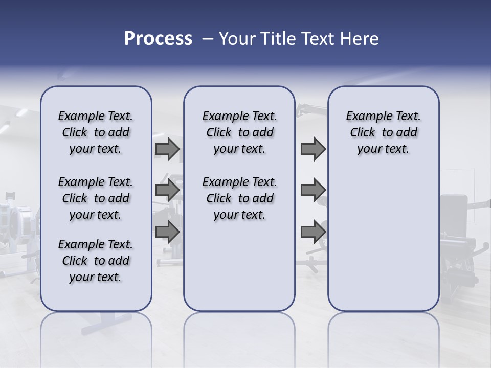 Speaker Fitness Light PowerPoint Template