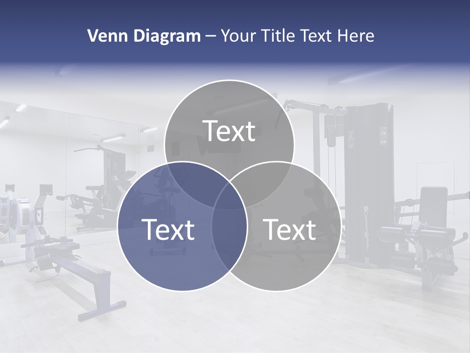 Speaker Fitness Light PowerPoint Template