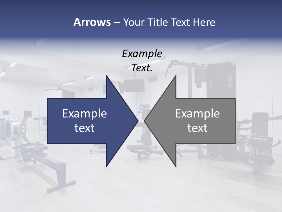 Speaker Fitness Light PowerPoint Template