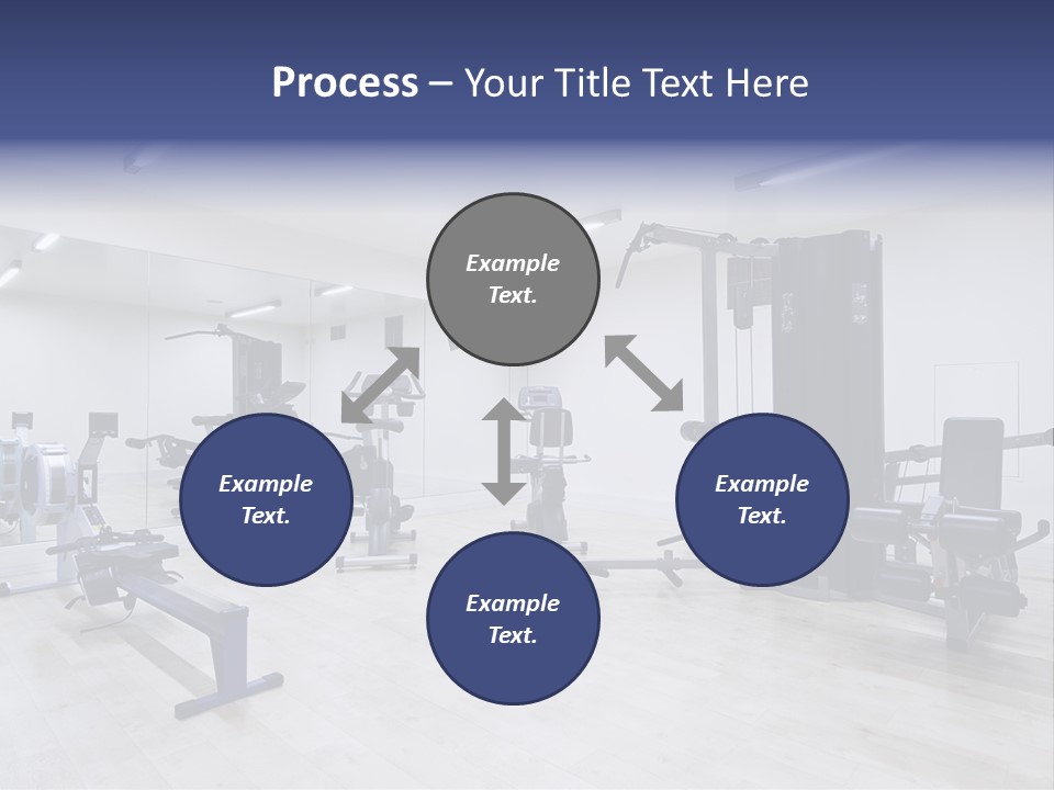 Speaker Fitness Light PowerPoint Template