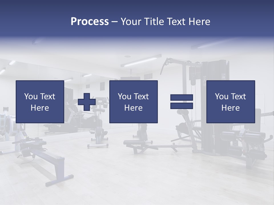 Speaker Fitness Light PowerPoint Template