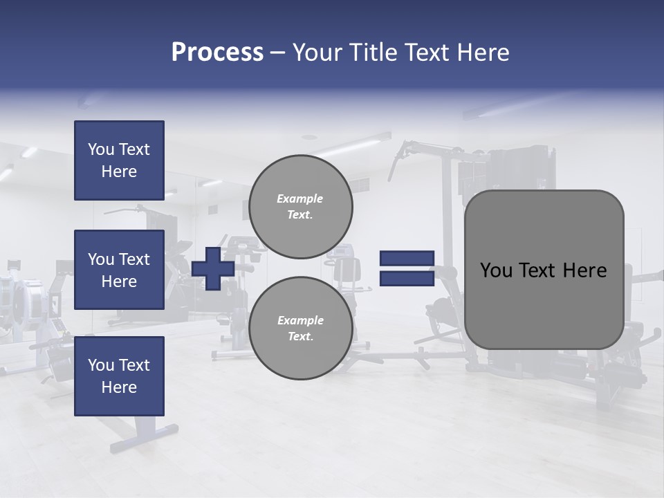 Speaker Fitness Light PowerPoint Template