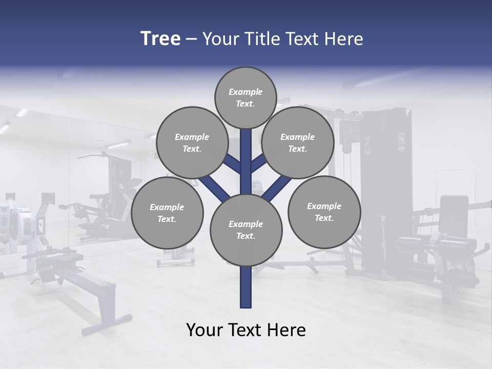 Speaker Fitness Light PowerPoint Template