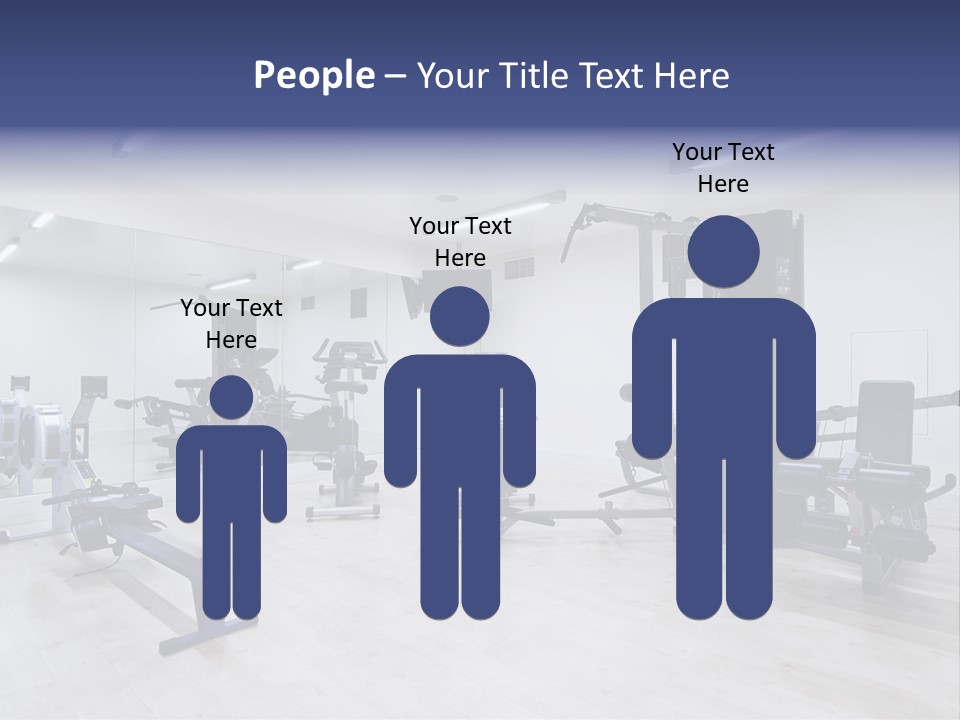 Speaker Fitness Light PowerPoint Template