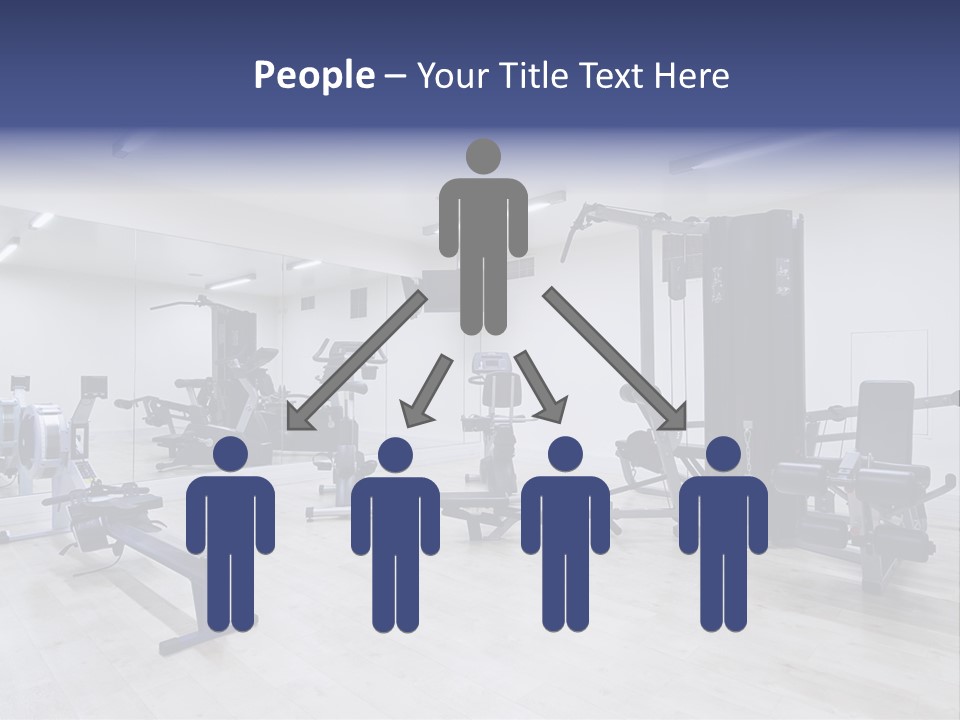 Speaker Fitness Light PowerPoint Template