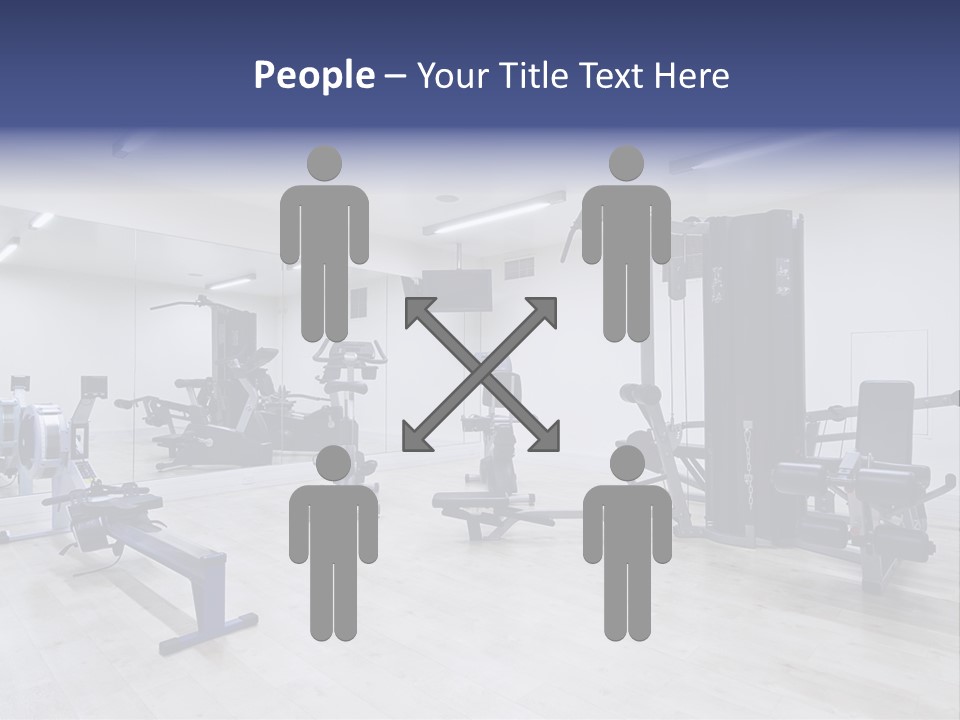 Speaker Fitness Light PowerPoint Template