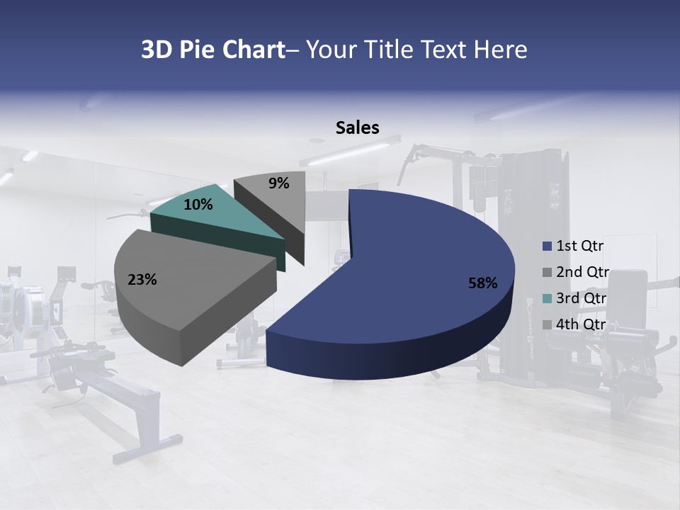 Speaker Fitness Light PowerPoint Template