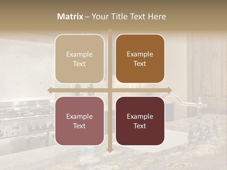 Hood Space Stove PowerPoint Template