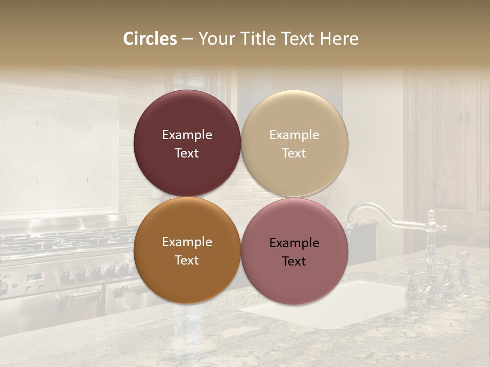 Hood Space Stove PowerPoint Template