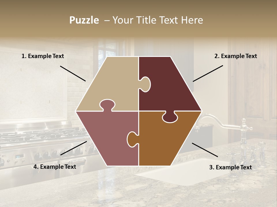 Hood Space Stove PowerPoint Template