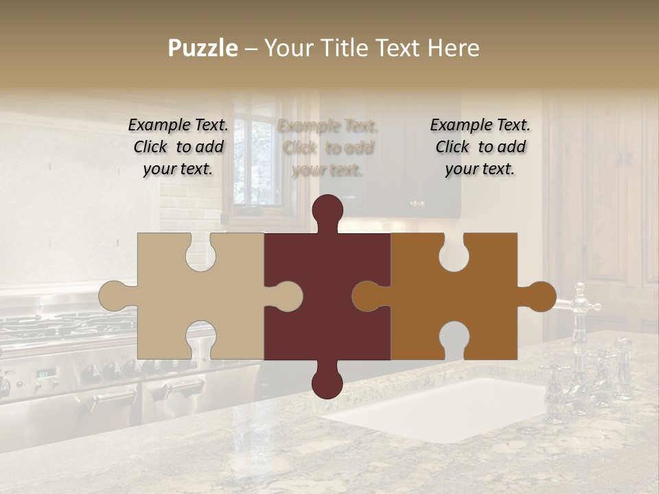 Hood Space Stove PowerPoint Template