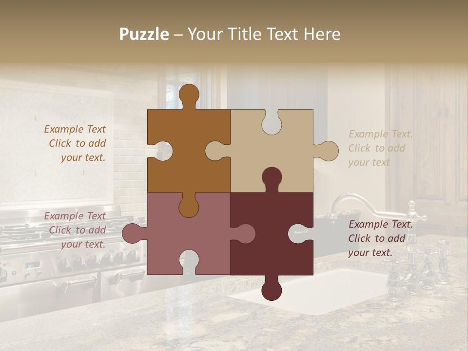 Hood Space Stove PowerPoint Template