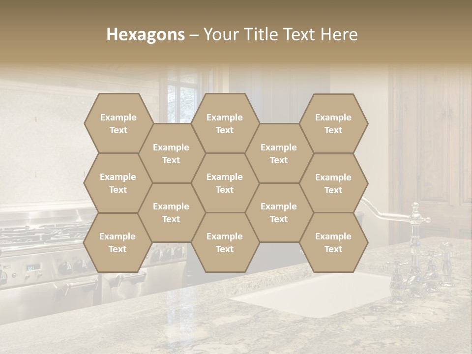 Hood Space Stove PowerPoint Template