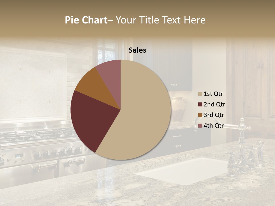Hood Space Stove PowerPoint Template