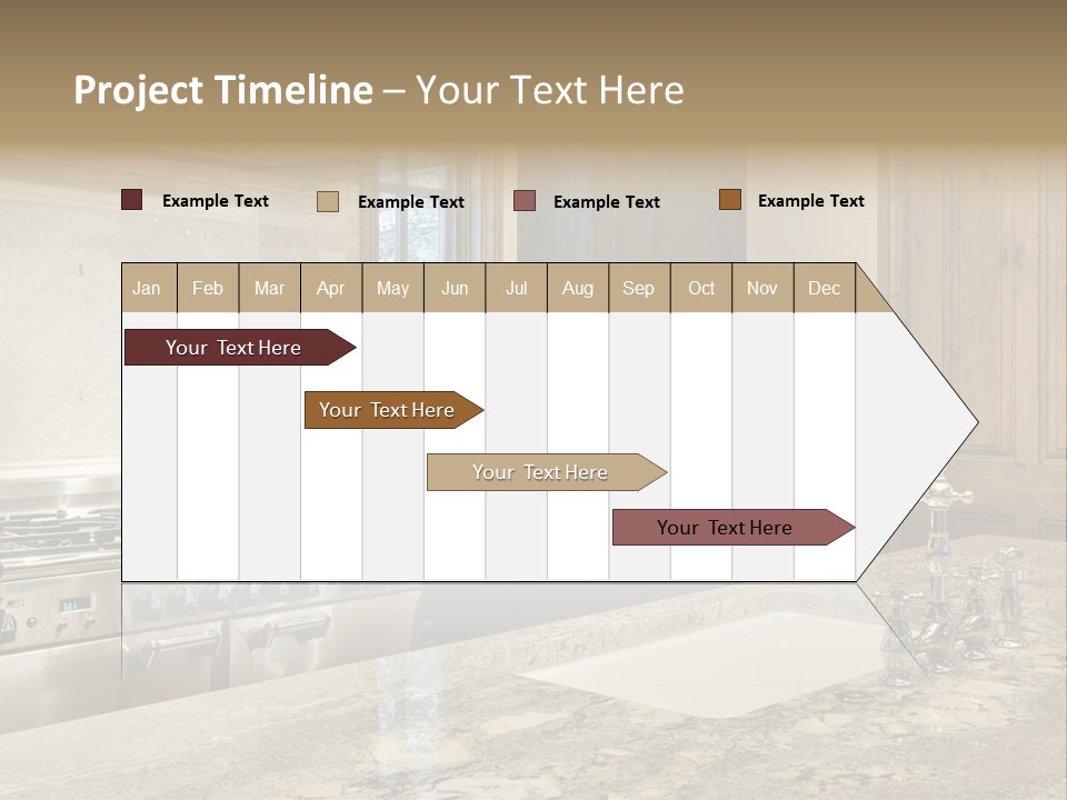 Hood Space Stove PowerPoint Template