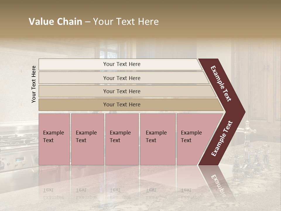 Hood Space Stove PowerPoint Template