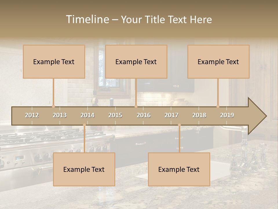 Hood Space Stove PowerPoint Template