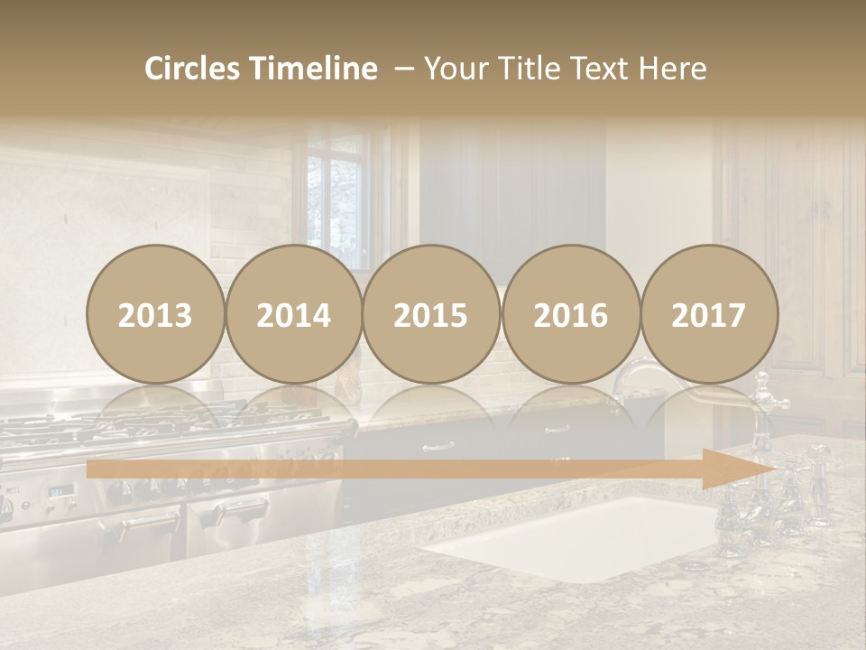 Hood Space Stove PowerPoint Template