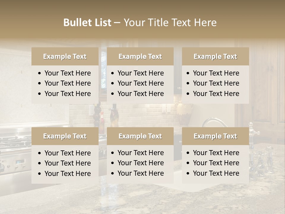 Hood Space Stove PowerPoint Template