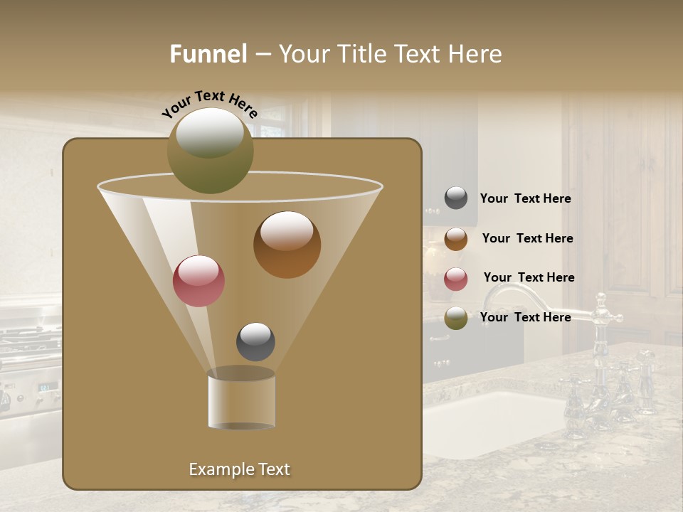 Hood Space Stove PowerPoint Template