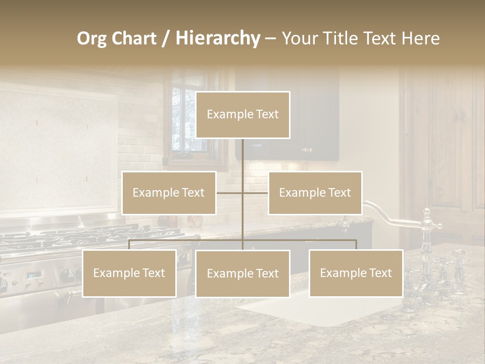 Hood Space Stove PowerPoint Template