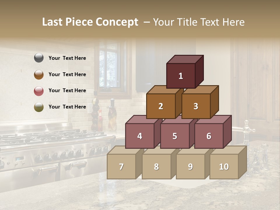 Hood Space Stove PowerPoint Template