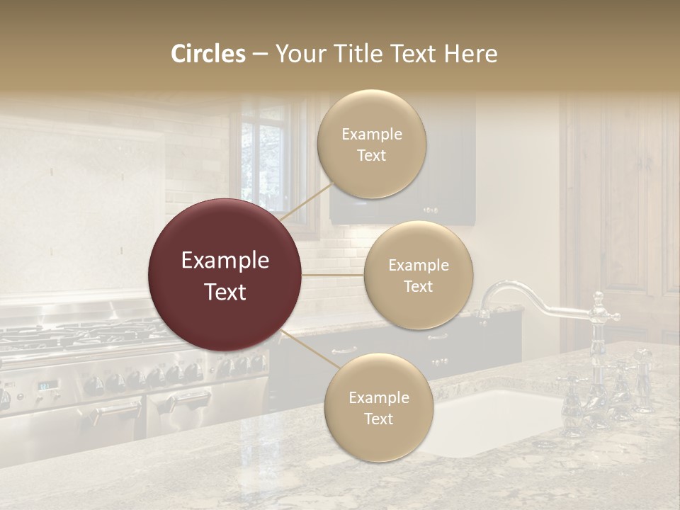 Hood Space Stove PowerPoint Template