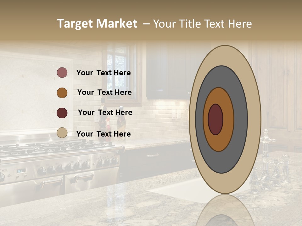 Hood Space Stove PowerPoint Template