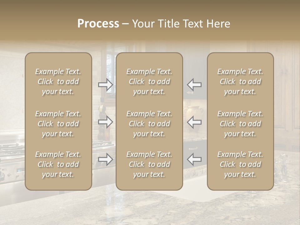 Hood Space Stove PowerPoint Template