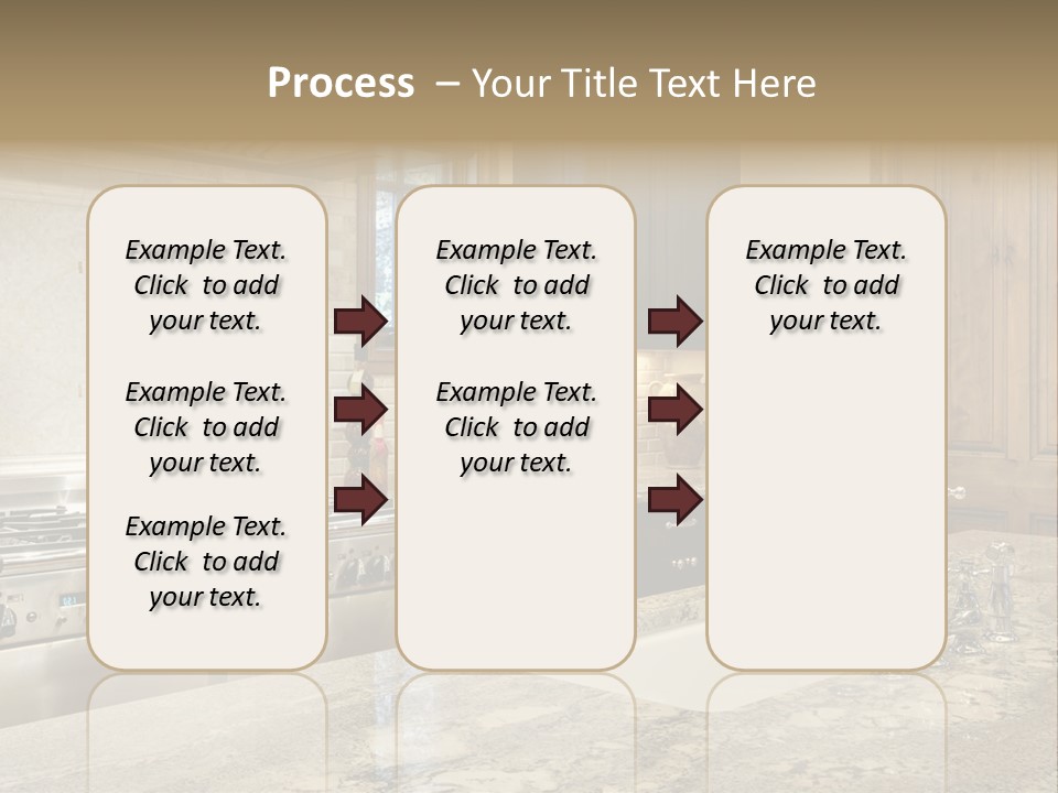 Hood Space Stove PowerPoint Template