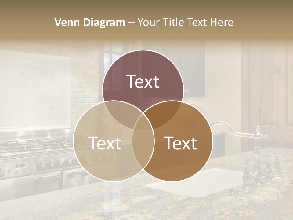 Hood Space Stove PowerPoint Template